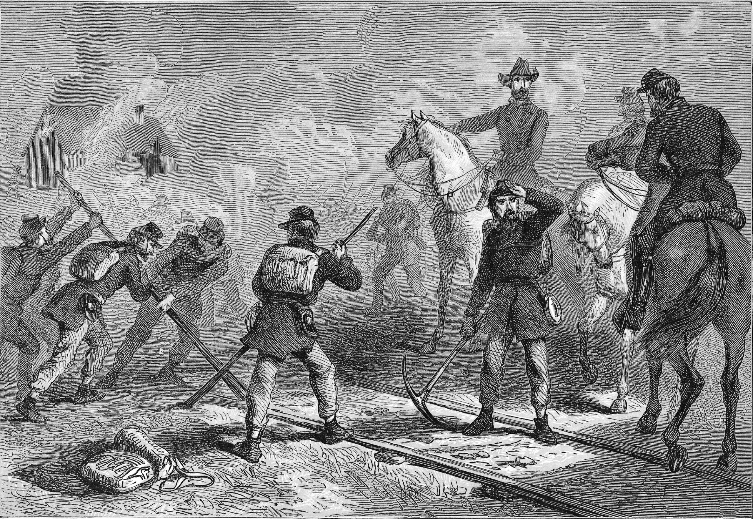 Sherman’s march to the sea: Total impact warfare