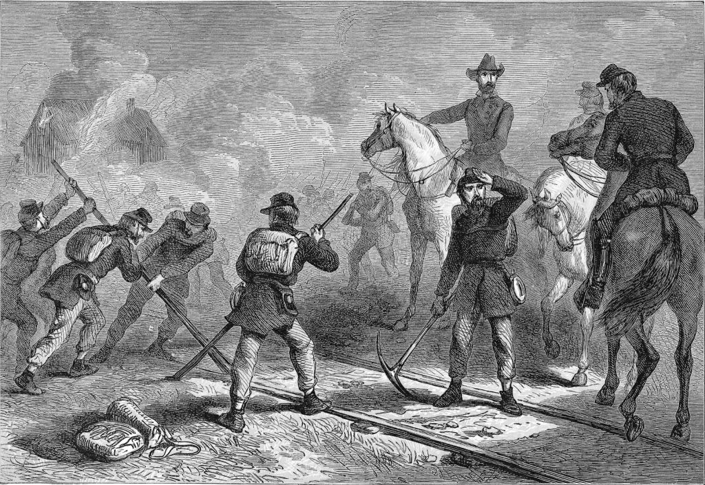 Sherman’s march to the sea: Total impact warfare