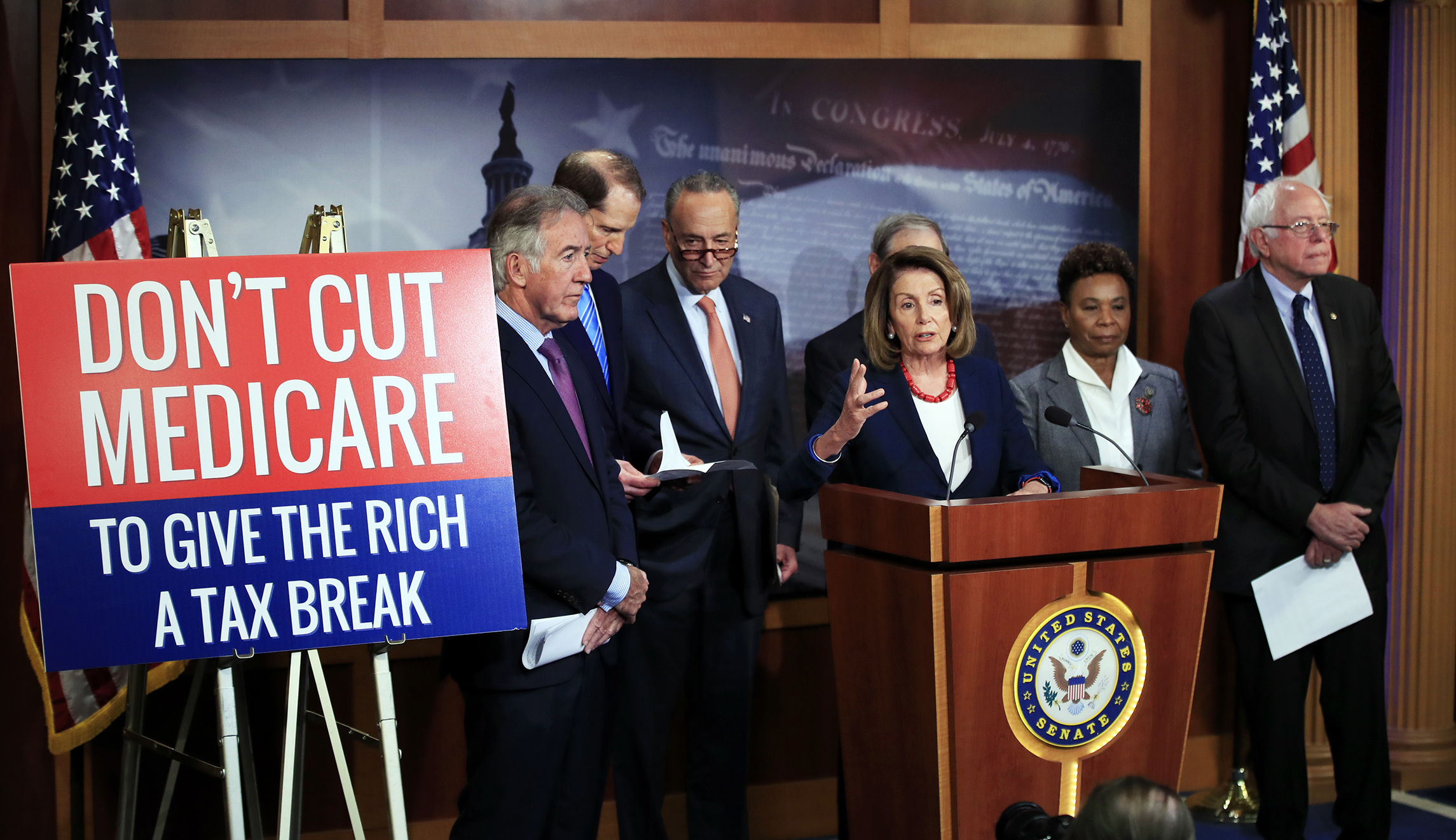 Democrats attack Republican budget’s changes to healthcare programs