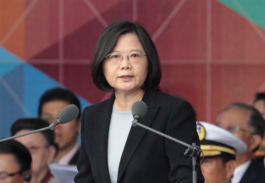 Taiwan’s president ‘planning cooperation’ with US National Guard