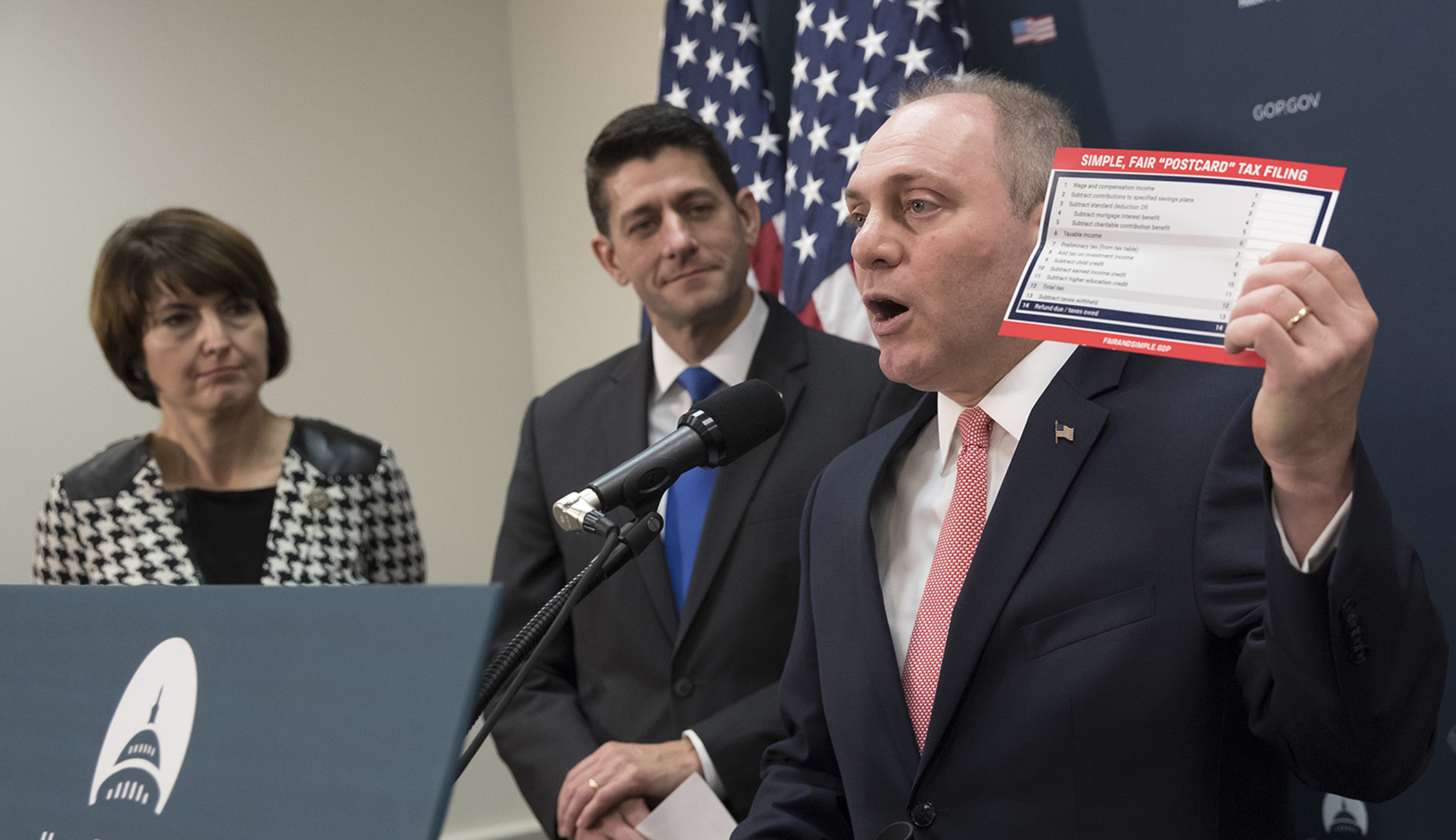 GOP releases details of plan to cut corporate, individual taxes