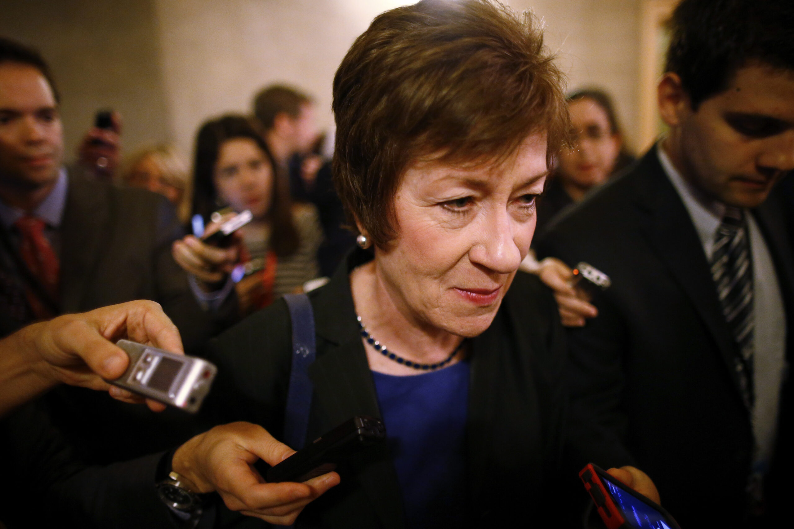 Susan Collins: Not constructive for Harry Reid to dismiss compromise