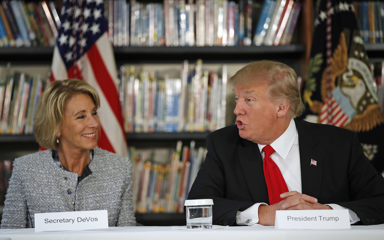 Trump asks Betsy DeVos to study federal overreach in education