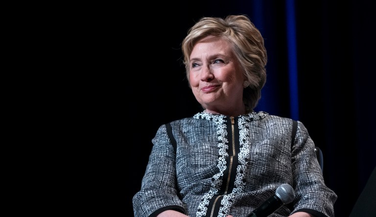 Some Democrats are fuming that Hillary Clinton, their former presidential nominee, is returning to the spotlight. (AP Photo/Craig Ruttle)