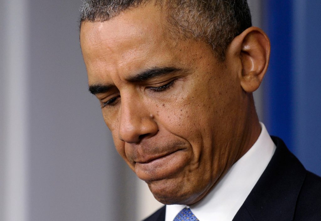 Obama says his presidency has had ‘at least 15 near-death experiences’