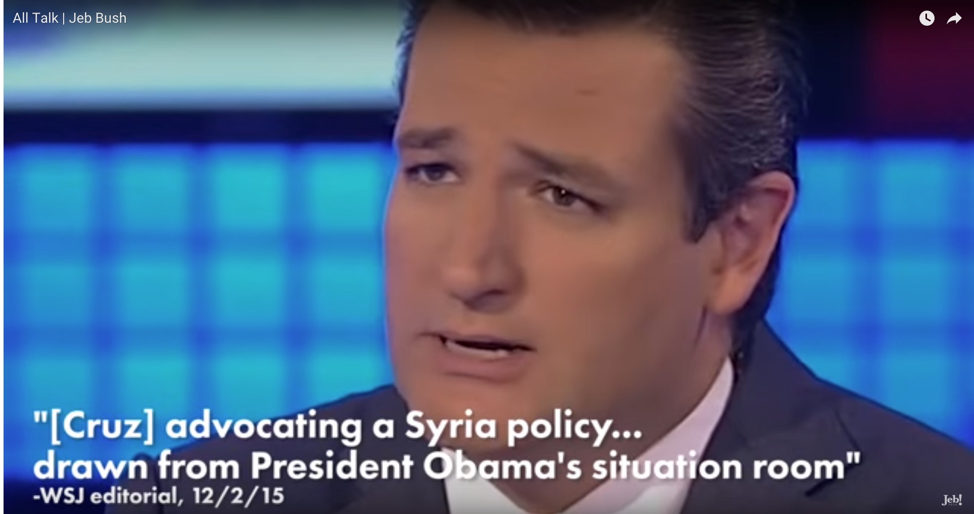 Jeb Ad: Rubio and Cruz ‘All Talk’