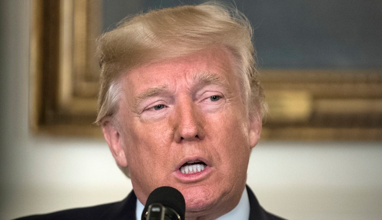 Confidence in the Trump administration has declined over the last nine months. (AP Photo/Carolyn Kaster)