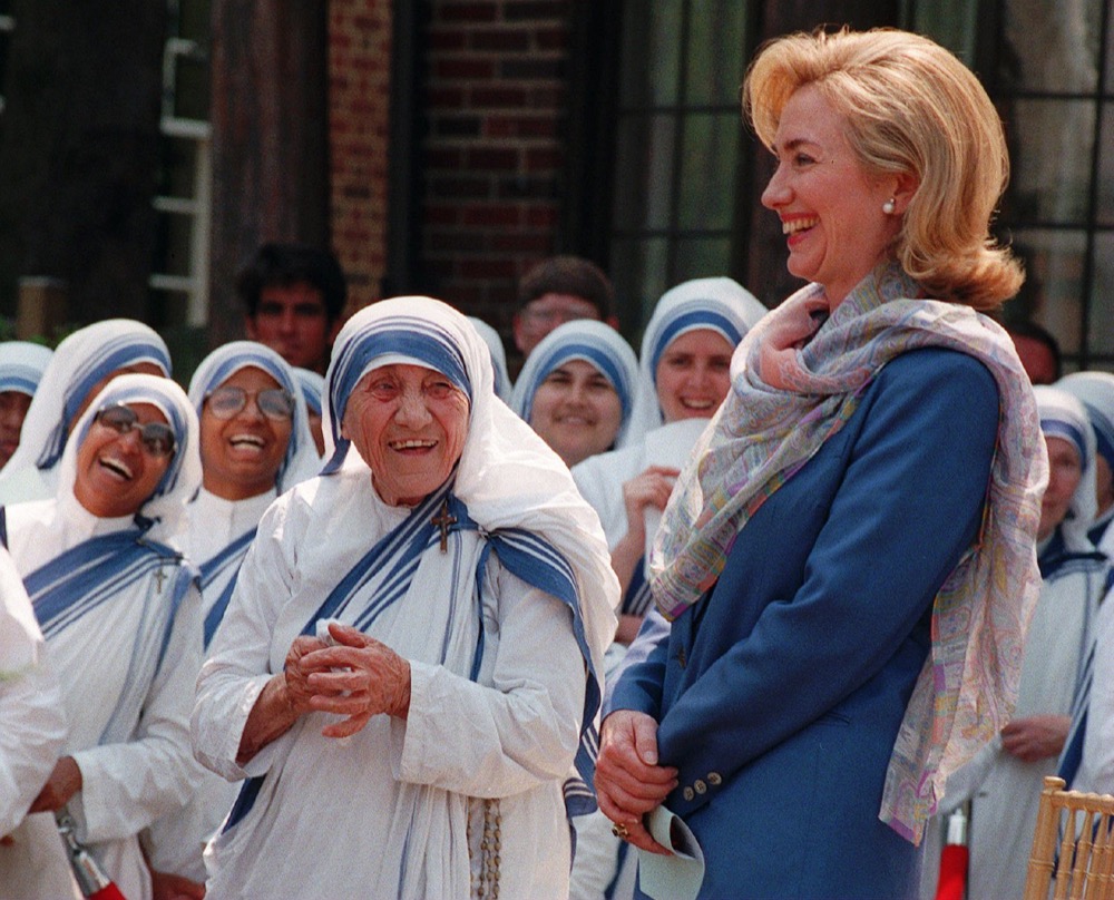 Hillary ‘Worked With’ St. Teresa to Create a D.C. Adoption Center That Quickly Closed
