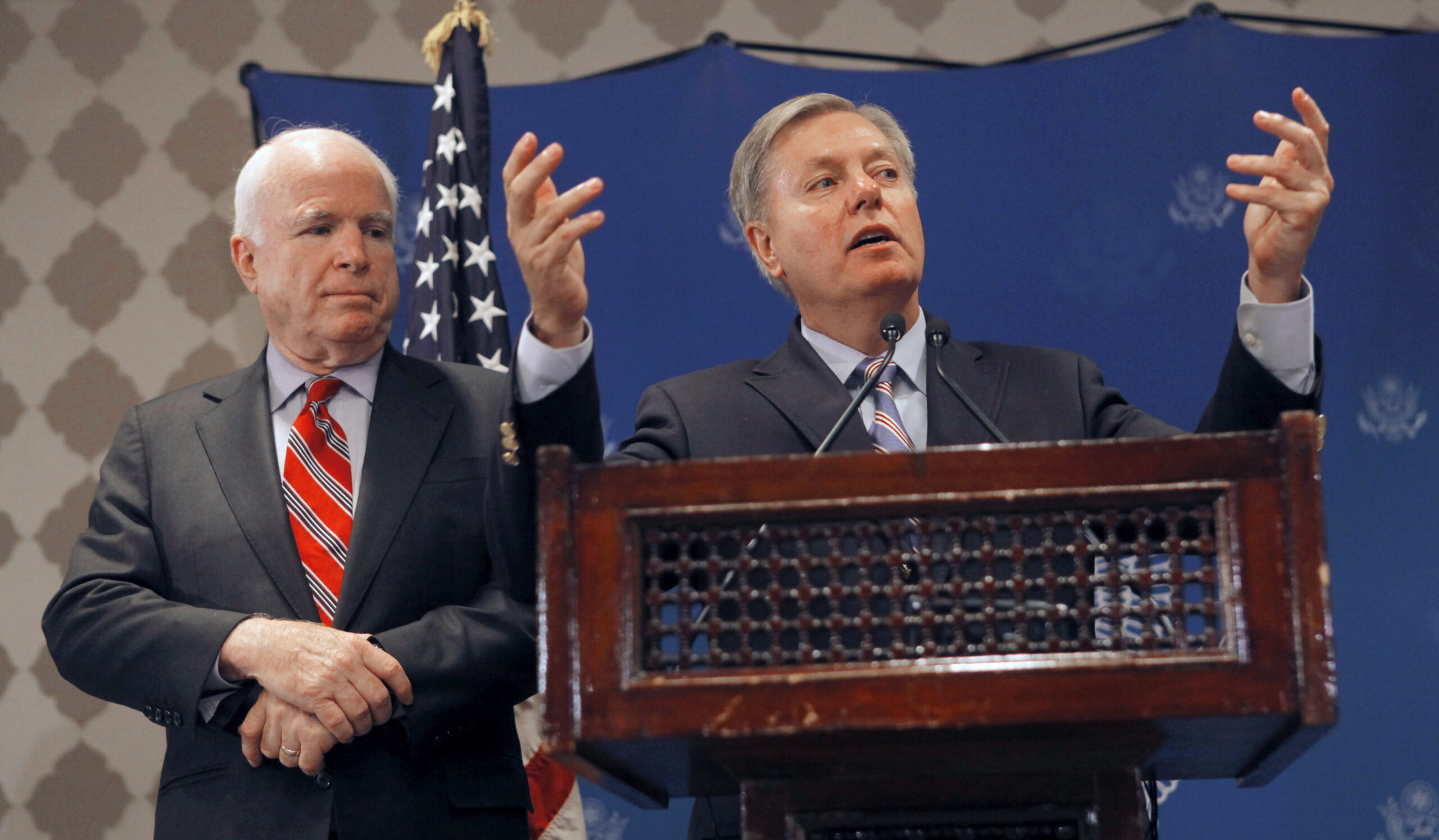 John McCain, Lindsey Graham call for end to U.S. aid to Egypt