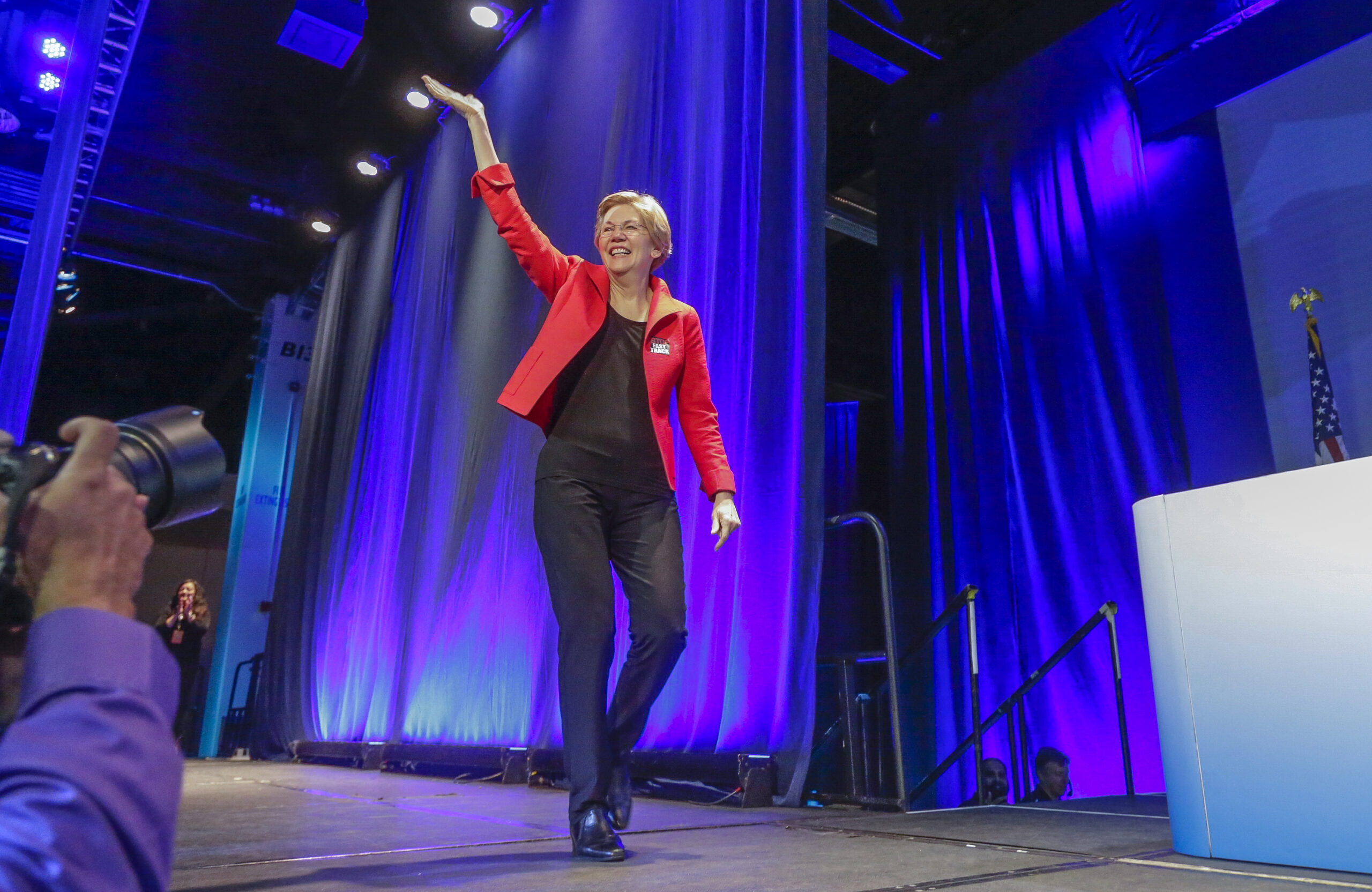 Elizabeth Warren: ‘I love what Bernie is talking about’