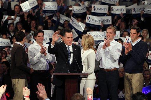 Romney edging up to 40% in NH