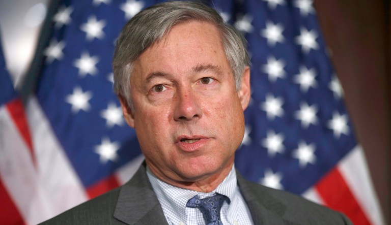 Upton has periodically faced competitive primaries for his House seat, and his centrist record could put the GOP nomination for Senate out of reach. (AP Photo/Charles Dharapak, File)