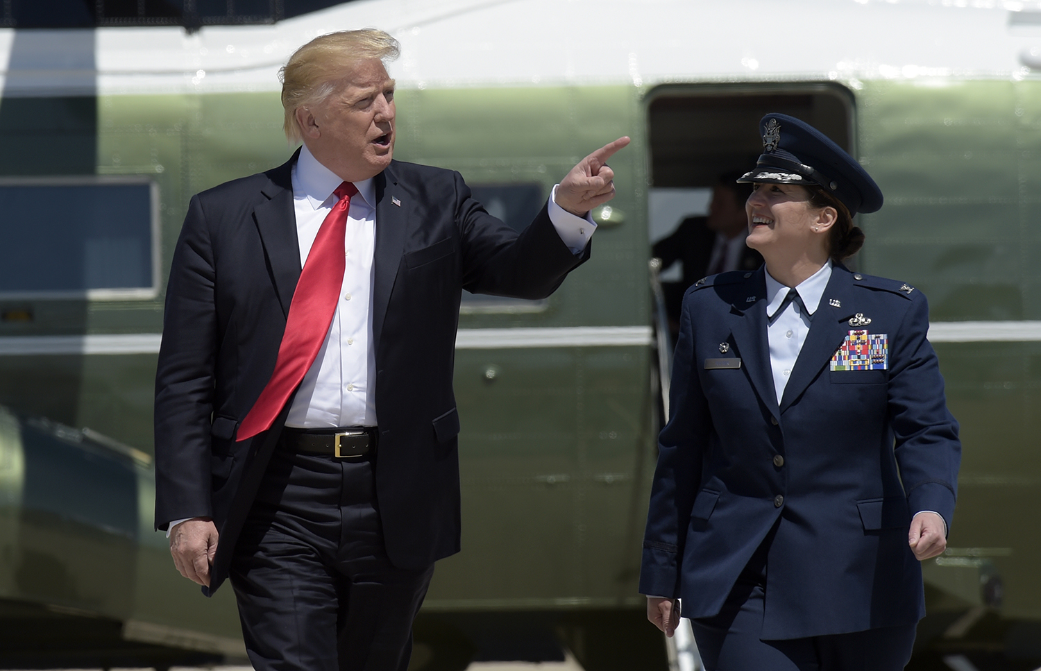 Does Trump think any brewing crisis in the Middle East is too complicated for a military solution?
