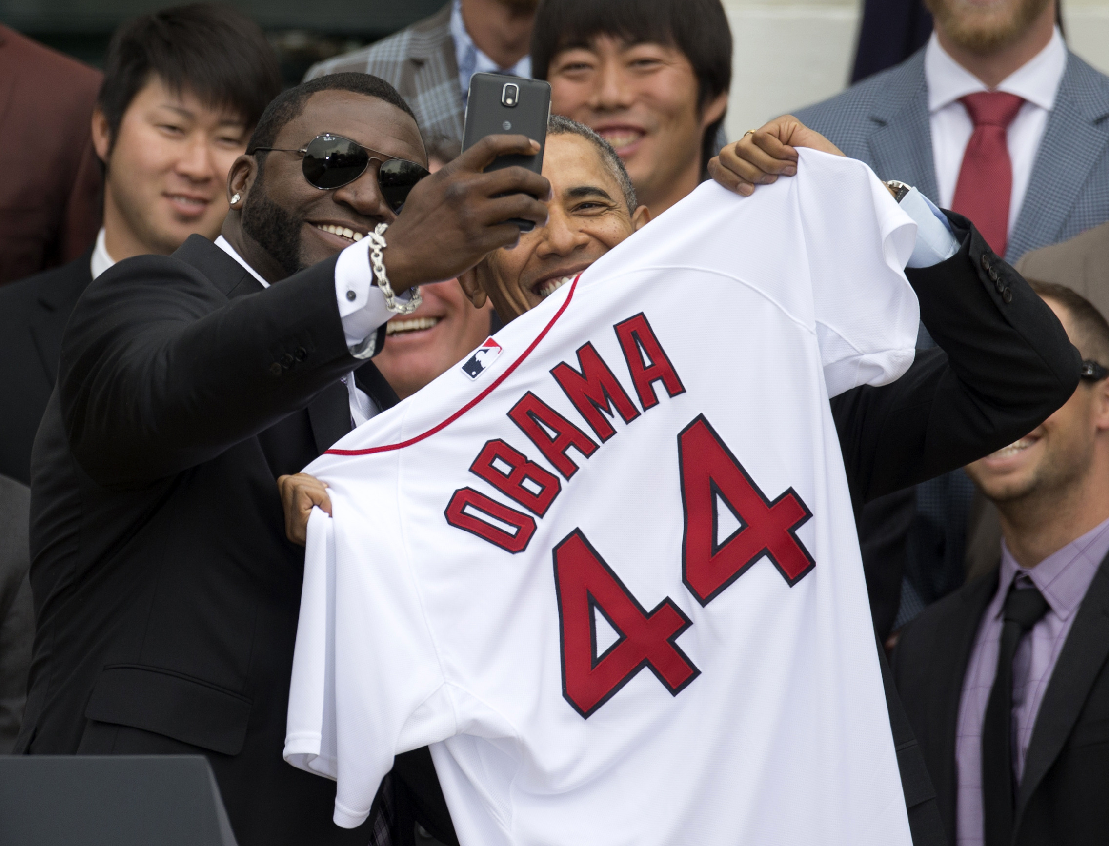 Obama welcomes World Series champion Red Sox