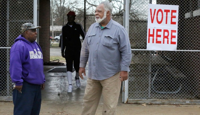 The poll, released Sunday, showed 50 percent of voters prefer Democrats to lead Congress, while 39 percent said Republicans. (Allison Carter/The TimesDaily via AP)