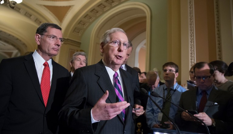 Reconciliation, which Republicans hoped to use to bypass a filibuster in the Senate, expires this month. (AP Photo/J. Scott Applewhite)