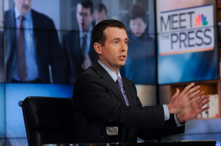 WASHINGTON, DC - JULY 31:  In this handout from NBC NewsWire, David Plouffe, White House Senior Adviser, appears on NBC's 