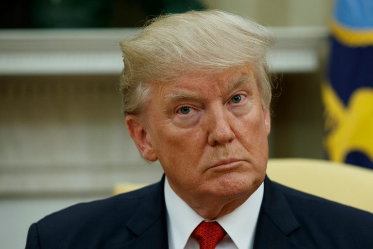 With no moderate Democrat on the horizon, it will take a lot of turmoil for GOP partisans to willingly take a pass on President Trump. (AP Photo/Evan Vucci)