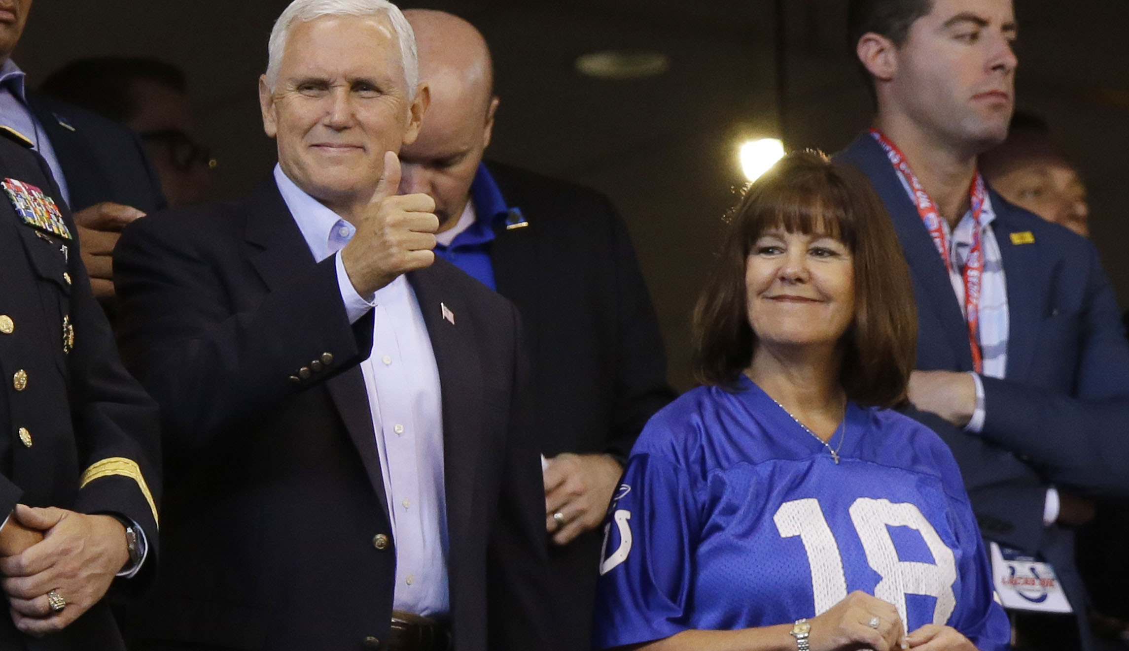 What is the fascination you all have on Mike Pence’s rule for being around women not his wife?