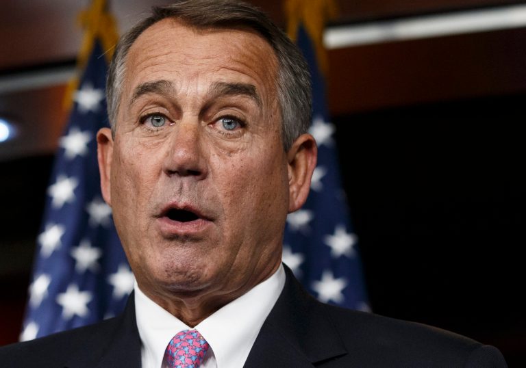 FILE - In this Feb. 6, 2014 file photo, House Speaker John Boehner of Ohio speaks during a news conference on Capitol Hill in Washington. Little more than a week after Groundhog Day, the evidence is mounting that lawmakers have all but wrapped up their most consequential work of 2014, at least until the results of the fall elections are known.  (AP Photo/J. Scott Applewhite, File)
