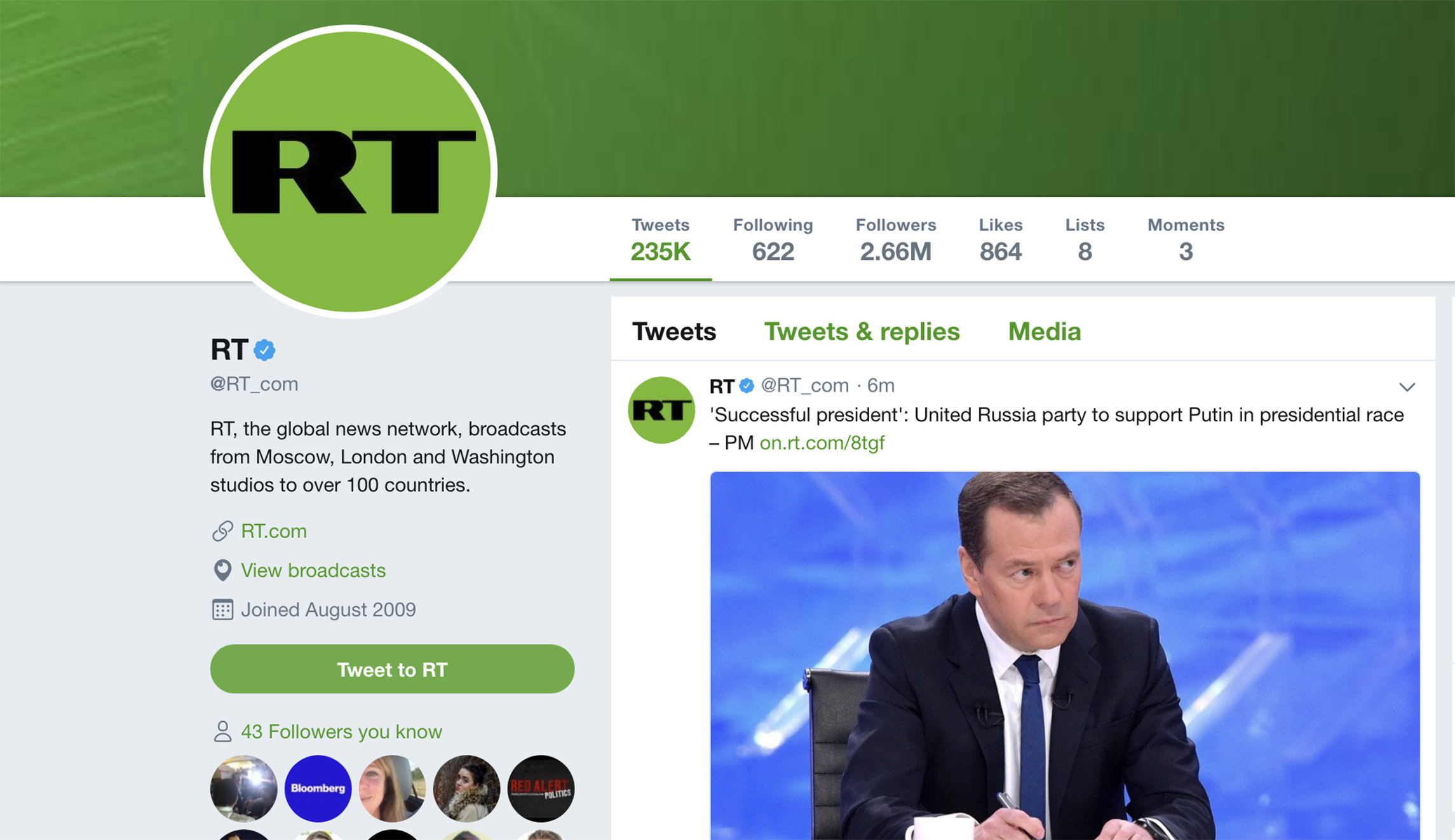 Russia’s RT America ceases production