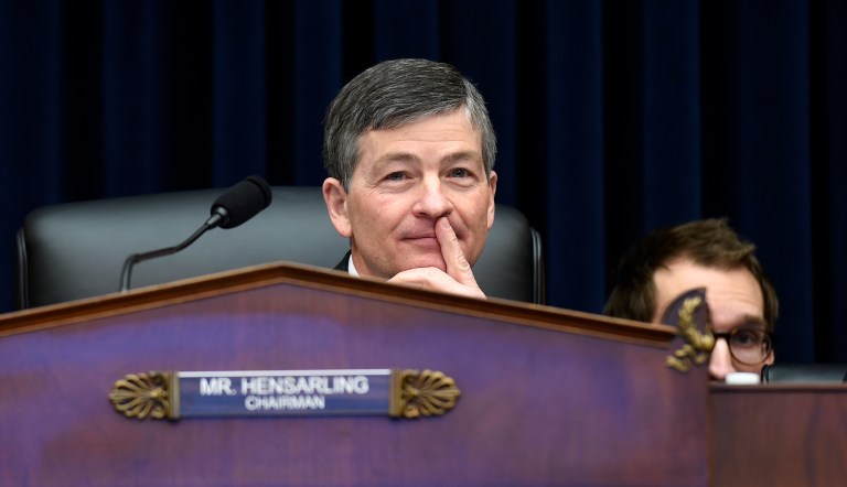 Donald Trump's presidential transition team is reportedly considering House Financial Services Committee Chairman Jeb Hensarling for the post of treasury secretary. (AP Photo/Susan Walsh)