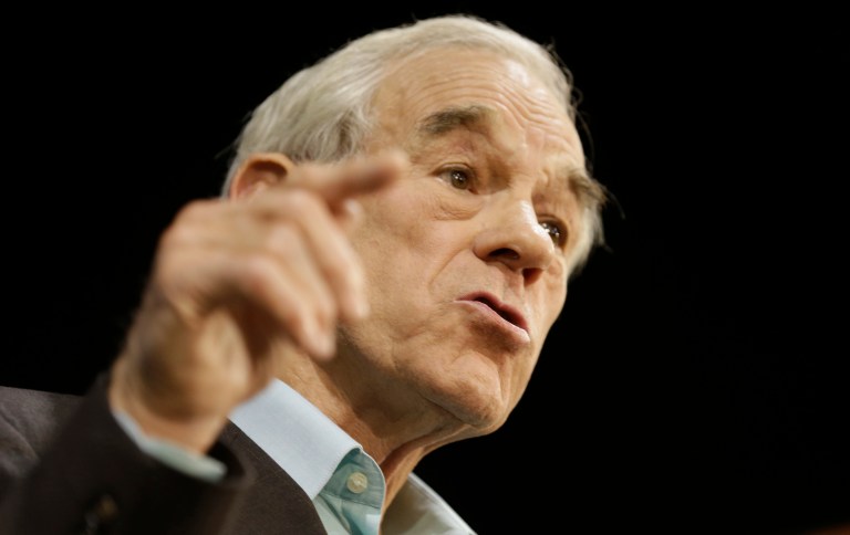 MSNBC miscommunicated information about former congressman and presidential candidate Ron Paul, and the media was sent into a brief frenzy. (AP Photo/Steve Helber)