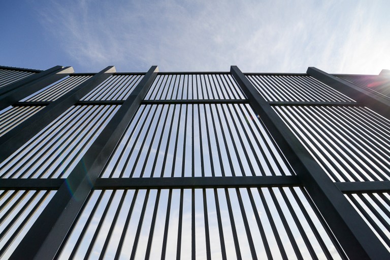 Opponents of the wall say it would be a nearly impossible feat of engineering to build a wall along the entire border. The Rio Grande makes up much of the border, while the rest travels through barren desert and rugged mountains. (AP Photo)