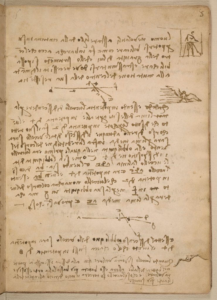 Da Vinci’s study of flight to visit Smithsonian