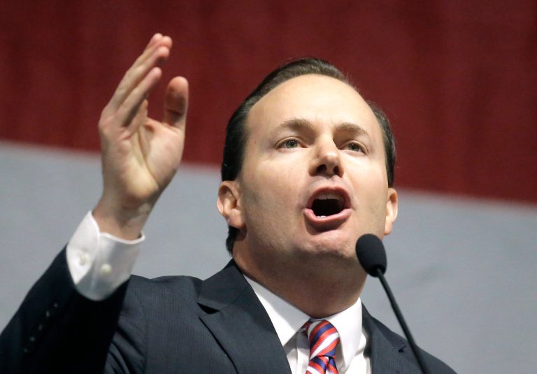 Republican Sen. Mike Lee is eager to return the power of the purse back to Congress. (AP Photo/Rick Bowmer)