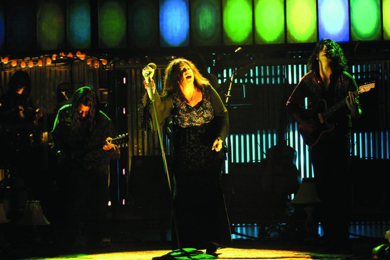 A musical icon onstage at Arena