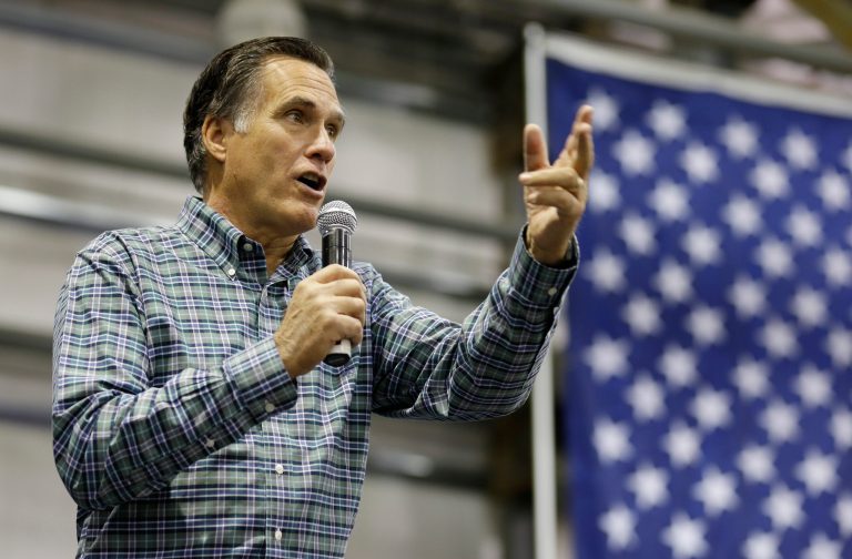 Former Republican presidential candidate Mitt Romney dubbed PresidentÂ Obama 