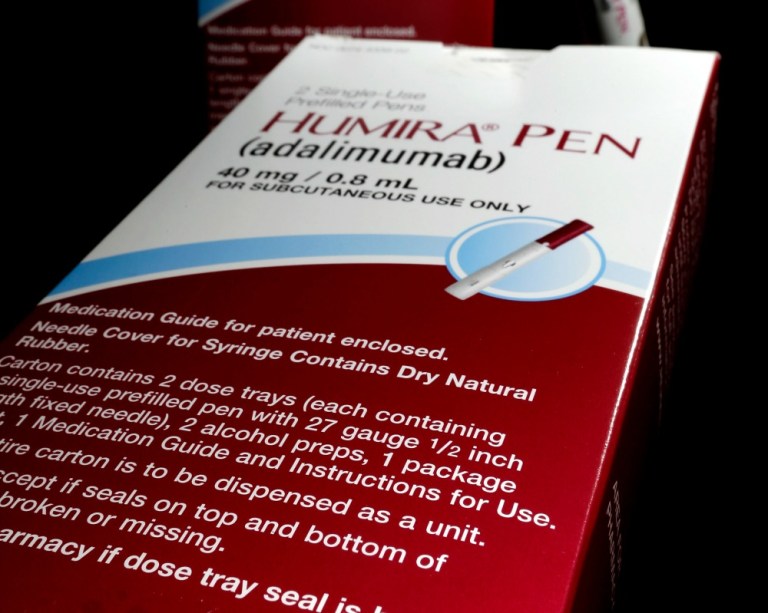 The price for the top-selling U.S. drug, arthritis treatment Humira, was raised 126 percent from 2011 to 2014, Reuters found. (AP Photo)