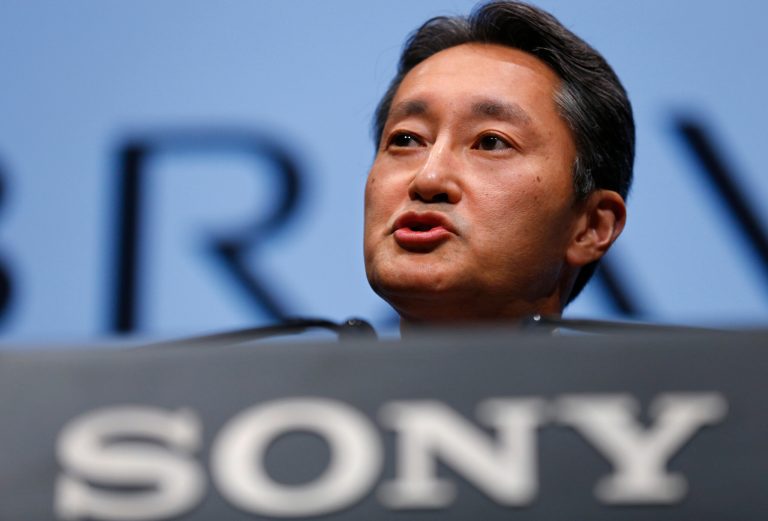 Sony Corp. President and Chief Executive Officer Kazuo Hirai speaks during a press conference at the Sony headquarters in Tokyo, Thursday, May 22, 2014. Hirai is acknowledging the company racked up losses and will stay in the red this fiscal year mainly because it failed to act quickly, but promised to carry out reforms - once and for all. (AP Photo/Shizuo Kambayashi)