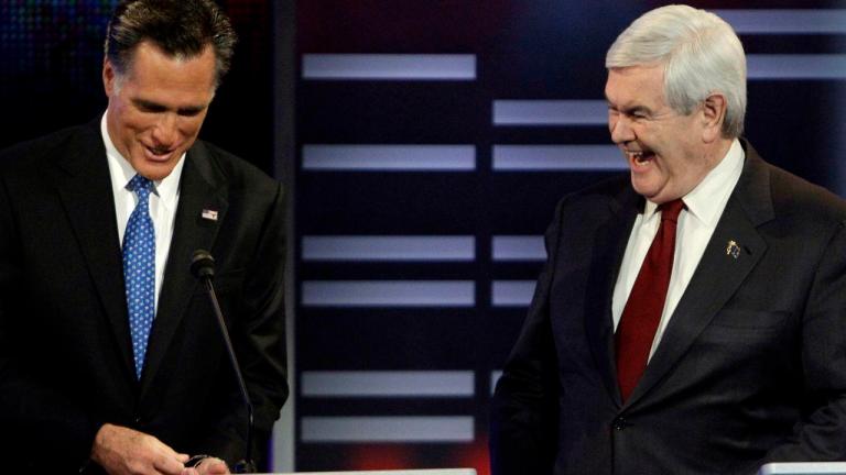 Romney bets on old rules as Newt moves under radar