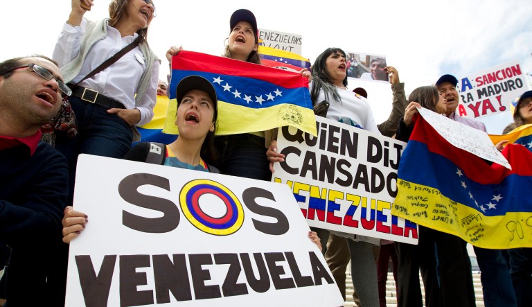 A great country is dying. (AP Photo/Jose Luis Magana)