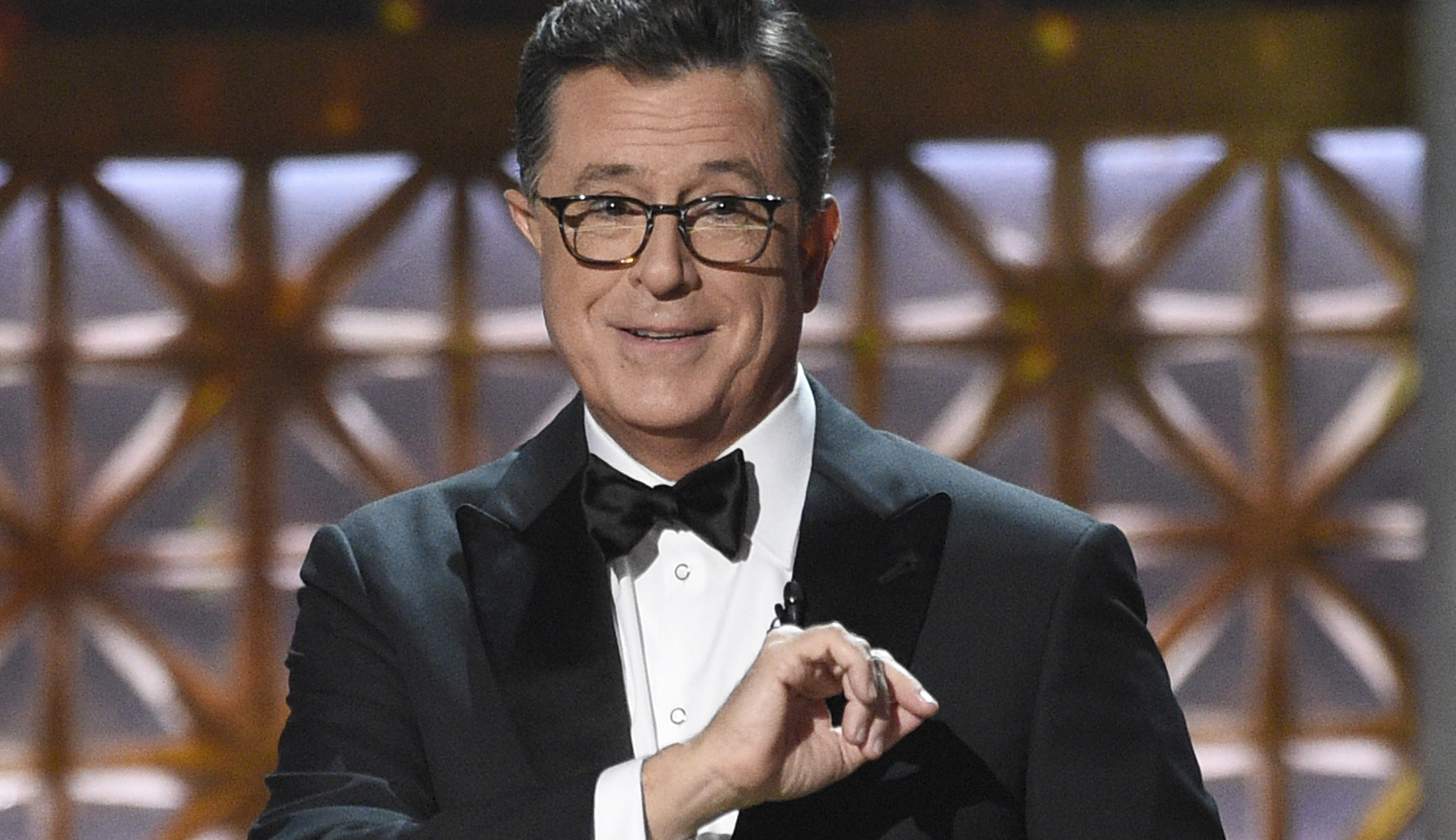 Stephen Colbert: State comedian