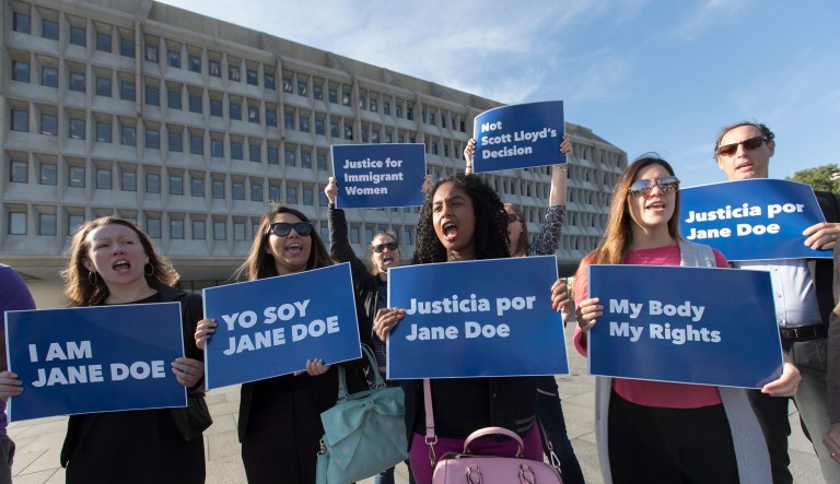 The ACLU has once again opted to sacrifice its reputation on the altar of abortion. (AP Photo/J. Scott Applewhite)