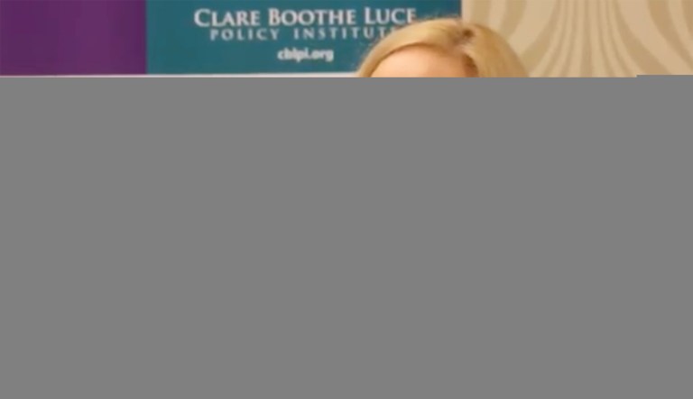 Gorka previously worked on the Trump transition team, and currently is an adviser in the Department of Homeland Security's policy office. (Clare Boothe Luce Policy Institute/YouTube)