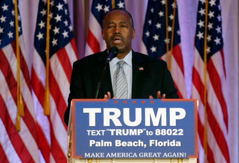 Ben Carson said Donald Trump will do what's necessary to get the support of Paul Ryan heading into the general election. (AP Photo)