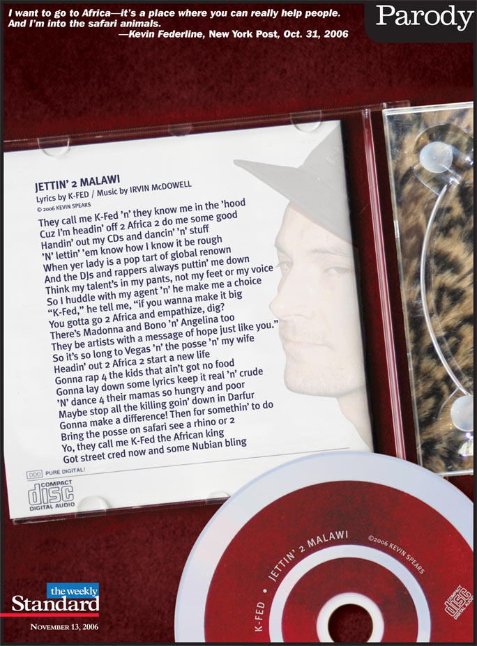 K-Fed to Africa: