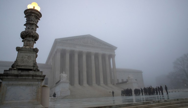 South Dakota v. Wayfair is a challenge to a 1992 Supreme Court decision that a state cannot tax a business unless it has a substantial physical presence in the state. (AP Photo/J. Scott Applewhite)