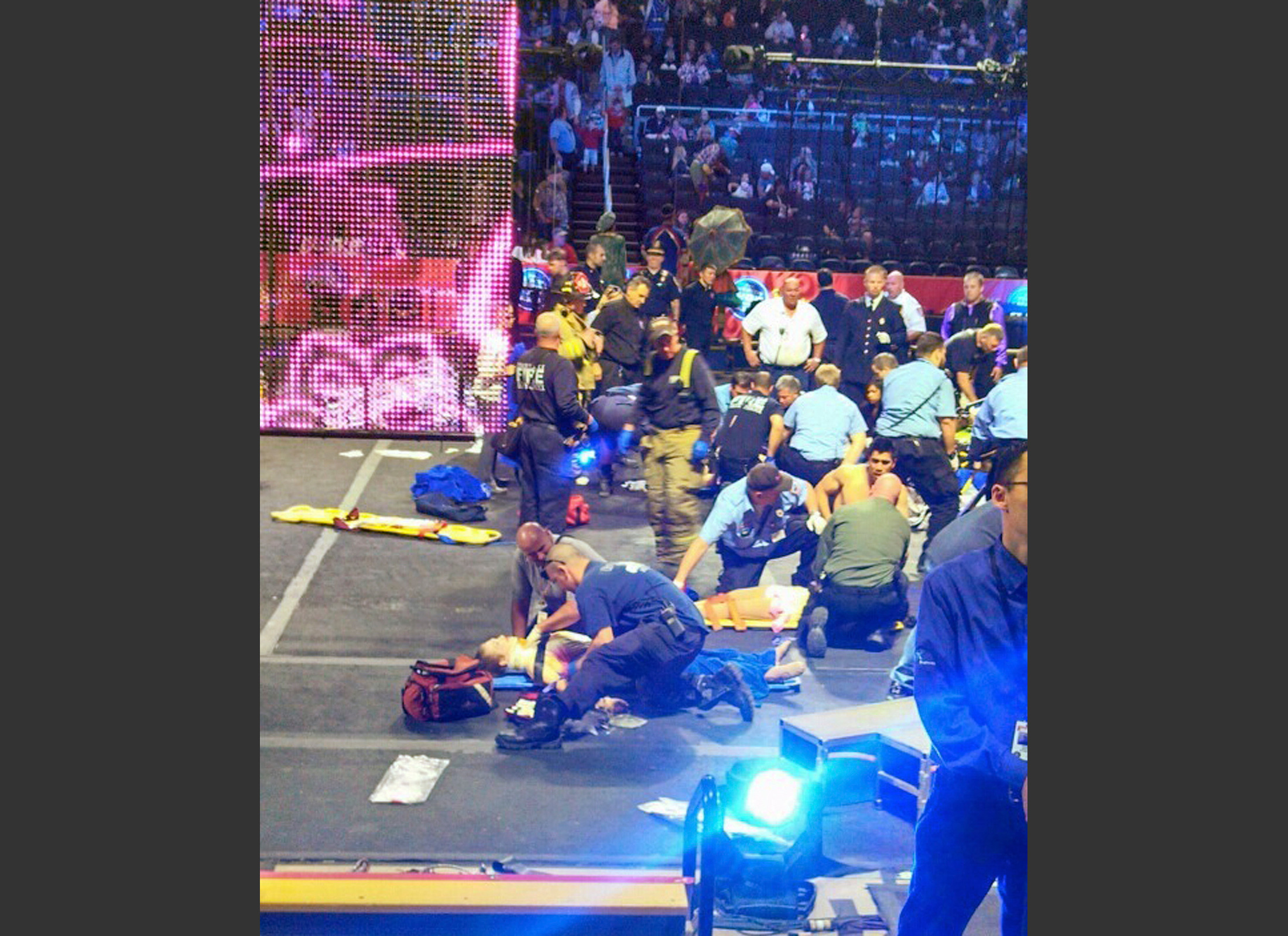2 injured in circus stunt gone wrong upgraded