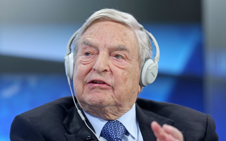 George Soros believes the Russians conspired to put Donald Trump in the White House by disorienting American voters with fake news. But never fear, the billionaire Democratic donor explained in a meandering op-ed published this week, the media will help keep Trump in check. (Chris Ratcliffe/Bloomberg)