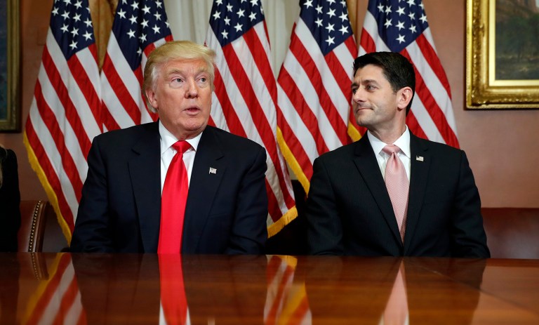 President Trump will address a joint session of Congress on Feb. 28, Speaker Paul Ryan, R-Wis., announced Tuesday. (AP Photo/Alex Brandon, File)