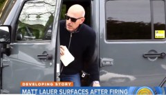 ‘Today’ show airs first pictures of Matt Lauer since he was fired
