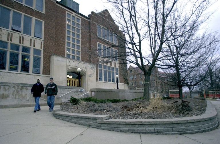 On Friday, Nicole Frattaroli sued the Michigan Education Association and its Michigan State affiliate to force them to accept her resignation and to give her back the dues she had paid since September. (AP Photo)