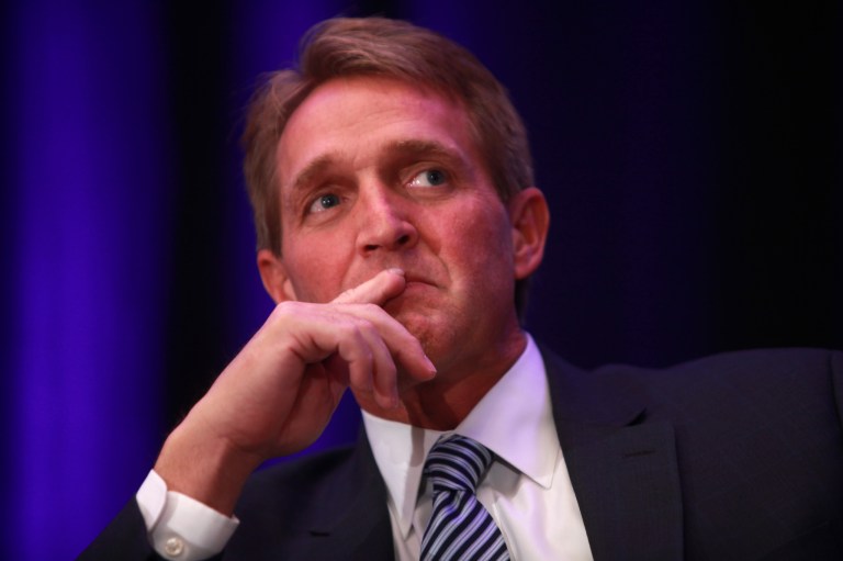 Flake Says He Can’t Vote Trump, Calls on Republicans to Distance Themselves