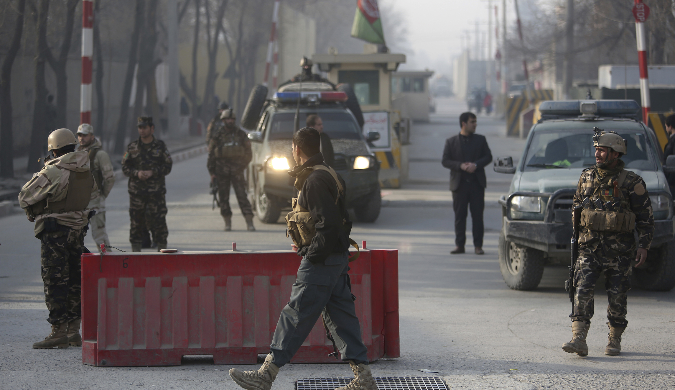 Trump briefed on Kabul suicide blast that killed 10