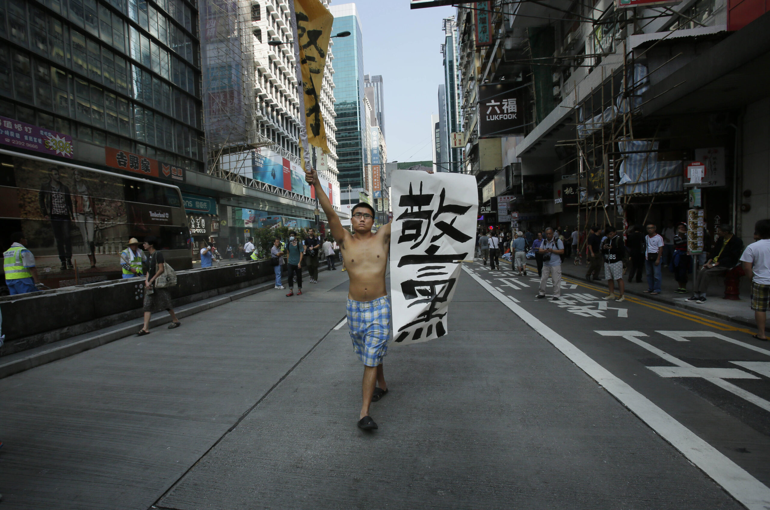 In Hong Kong, no endgame for chaotic protests